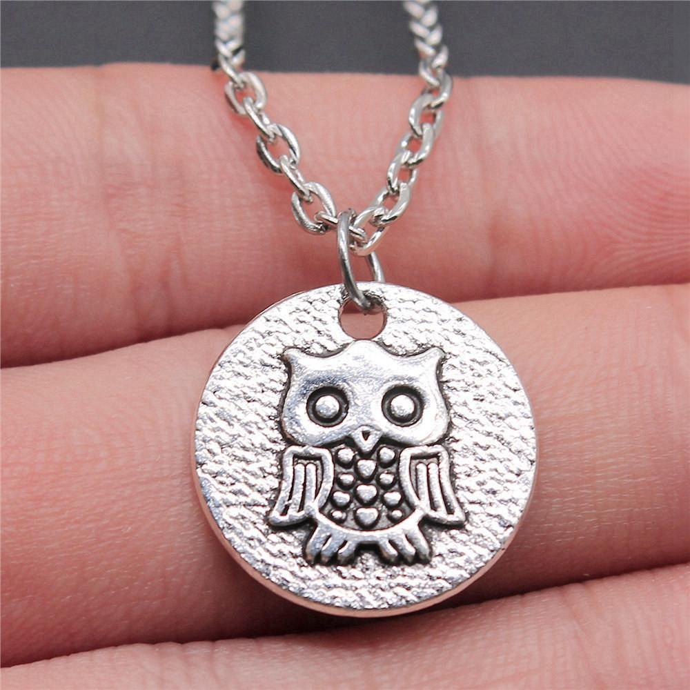 Owl Eagle Necklace On The Neck 43cm Chain Female Jewellery Mother's Day Ethnic Supplies