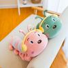 Cute Caterpillar Plush Earphone Pillow - Cozy Sleep Companion