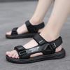 Yaz Yeni Erkek Moda Sandaletleri Erkek Roma Sandaletleri Pu Günlük Sandalet Erkek Ayakkabıları Nefes Alabilir Spor Plaj Ayakkabıları Günlük Sandalet Büyük Beden 38-47