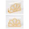 Gold-Plated Square Stainless Steel Napkin Holder, Towel Holder, Creativenapkin