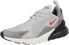 Кроссовки Nike Air Max 270 серый туман/парус/частичный серый/командный оранжевый