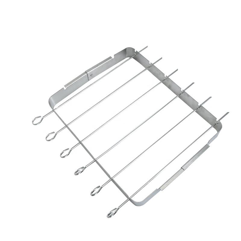 ZISIZ Portable Stainless Steel BBQ Grill Rack