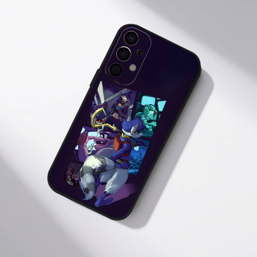 Game Sly C-CooperS Phone Case For Samsung S25,S24,S21,S22,S23,S30,Ultra,S20,Plus,Fe,Lite,5G Black Cover