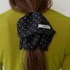 LOVE ME MONSTER Dot Satin Scrunchy XL_2COL (L253MHA010)