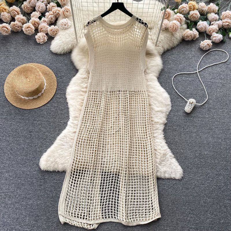 Chic Retro Loose A- line Blouse Knitting Dress