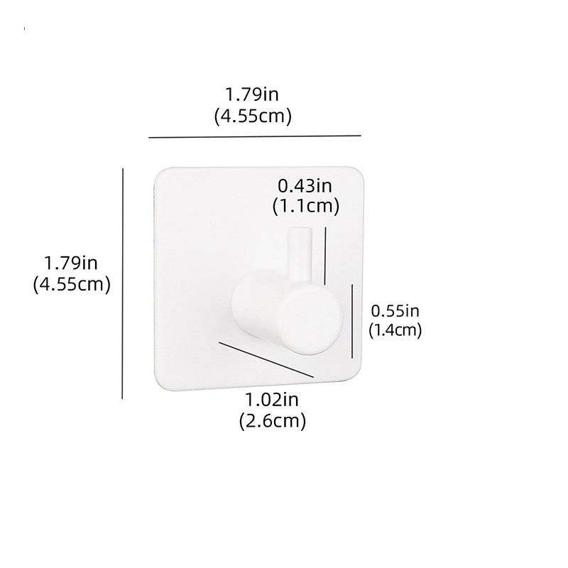Настенный держатель для одежды, пластиковая вешалка для шляп, вешалка для одежды в спальню, подвесной органайзер