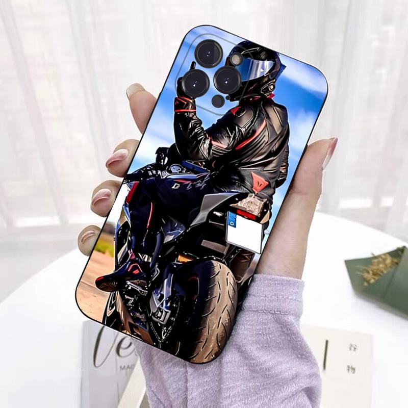 motorcycle sports Phone Case For iPhone 8 7 6 6S Plus X SE 2020 XR XS 14 11 12 13 Mini Pro Max Mobile Case