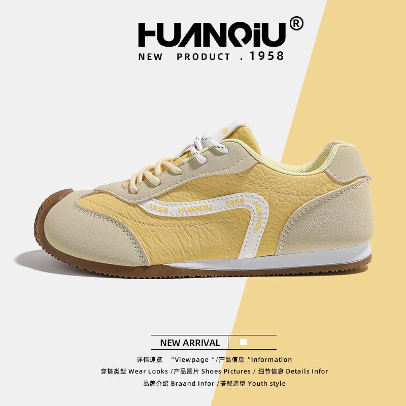 Global sports shoes women's shoes KMXFX80237 summer new casual shoes white shoes versatile breathable German training shoes women