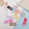 100pcs Rectangle Solid BB Hair Clips for Girls Womens Hairgrips Metal Hair Barrettes Hairpin Hairdressing Stying Accessories