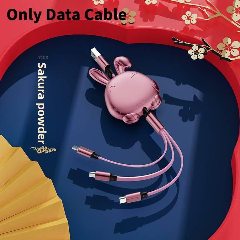 Versatile 3 In 1 Cable Mini Usb Cable Micro Quick Charge Apple Supplies Android