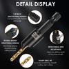 5pcs Countersink Drill Woodworking Drill Bit Set Drilling Pilot Holes for Screw Sizes #4 #6 #8 #10 #12 Cutter Screw Hole Drill
