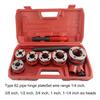 Professional Hand Operated Pipe Threading Set Galvanized Plumbing Manual Tapping Tool Accessories for Diversing Projects