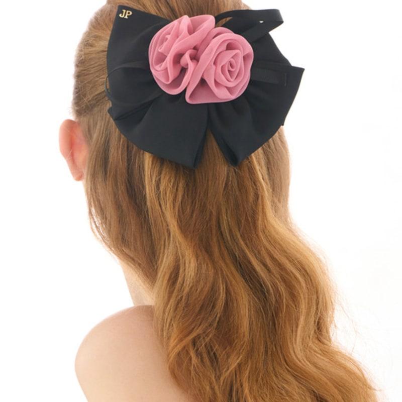 Jean Paul Clarisse Rose Ribbon Auto Pin JP-23-328AB