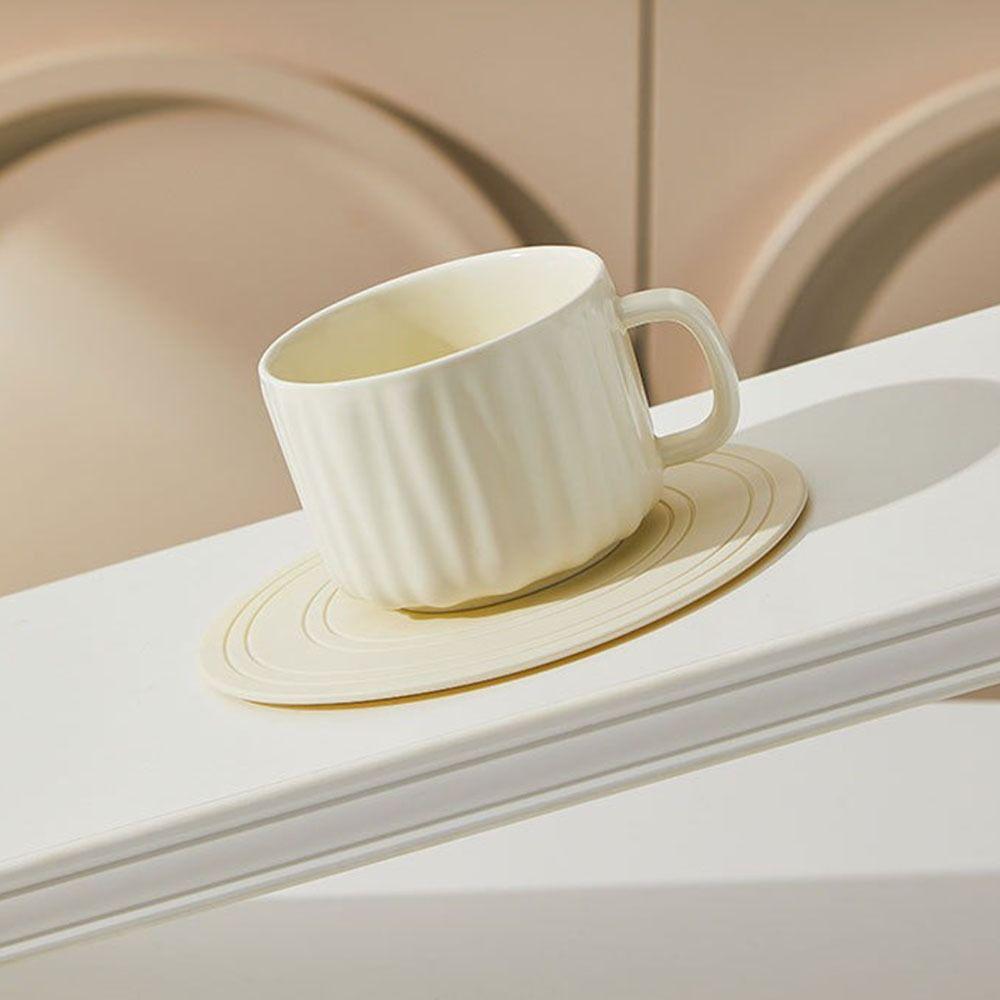 Anti-scalding Cup Mat Non-slip Coaster Minimalist Tableware Mat  Restaurant