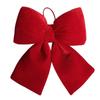 3Pcs Soft Velvety Fabric Bowknot Ornament Christmas Tree Bowknot Decoration For Mantels Wedding Festival Celebration