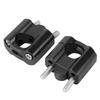 Pair 22mm 28mm 1 8in 7 8in Motorcycle Handlebar Mount Clamps Riser Adapter CNC Aluminum Alloy