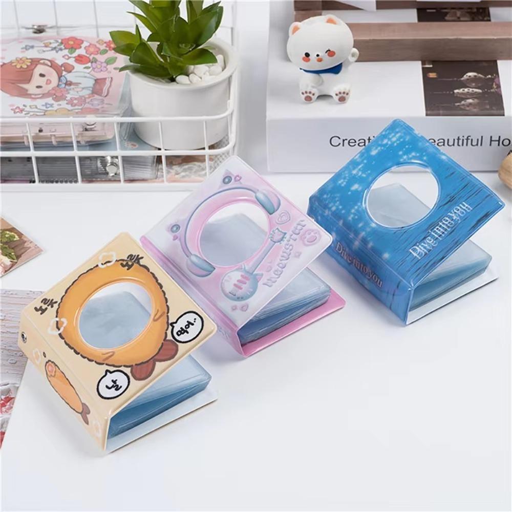 3 Inch Photo Album PVC Photocard Holder Cute Idols Cards Collect Book