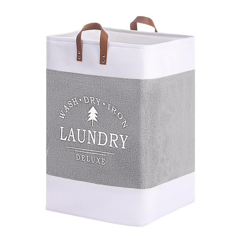 Oxford Fabric Dirty Clothes Basket Large-capacity Household Foldable Laundry Basket Storage Bag for Laundry Room Dorm