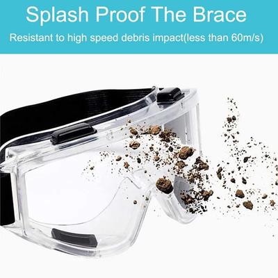 Safety Goggle Anti Fog Anti Splash Dust Proof Work Lab Eyewear Eye Protection Industrial Research Safety Glasses Clear Lens