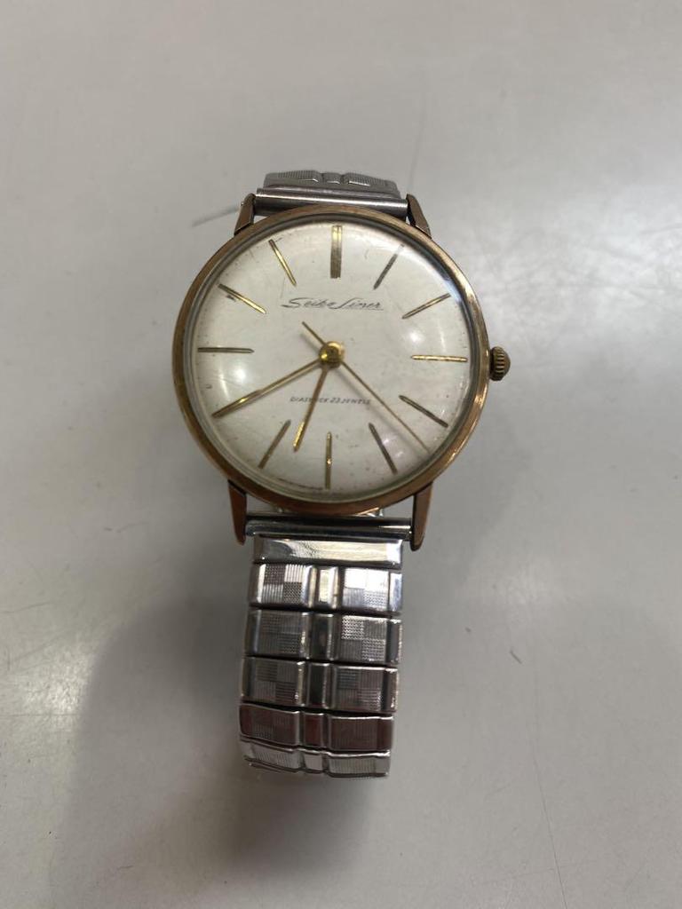 [USED] SEIKO Siner 23-jewel DIASHOCK in working condition