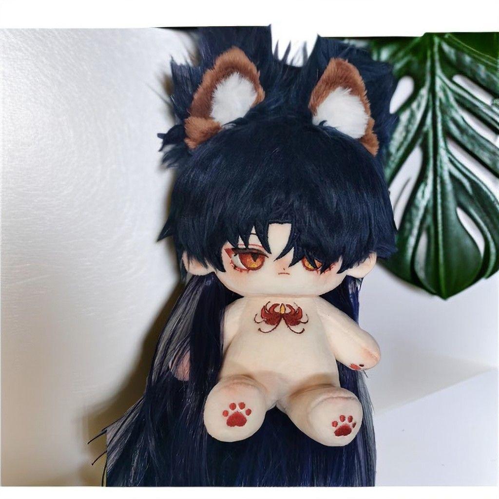 Stuffed Honkai: Star Rail Blade 20cm Cotton Dress-up Doll Animation Gift Toys for Children Adults Collectible Plush Puppet