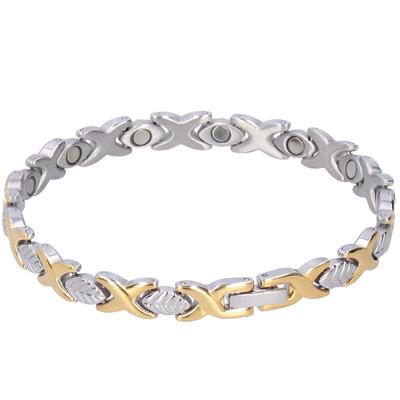 Magnetarmband aus Titanstahl, verstellbare Länge, Damenschmuck, Geschenk für Geburtstag, Jahrestag