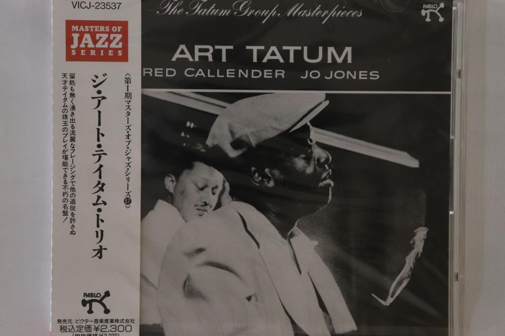 CD ART TATUM, RED CALLENDER, JO JONES - Art Tatum Trio Mit Jo Jones Und Re VICJ23537 PABLO 1991 Japan Obi Jazz Gebraucht