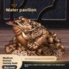 Lucky Golden Toad Ornament Three-legged Toad Home Decoration Gifts