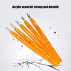 5 Pezzi Bella Penna Acrilica Pennino Rotondo Strumento per Disegno Artistico a Fumetti Accessori Forniture