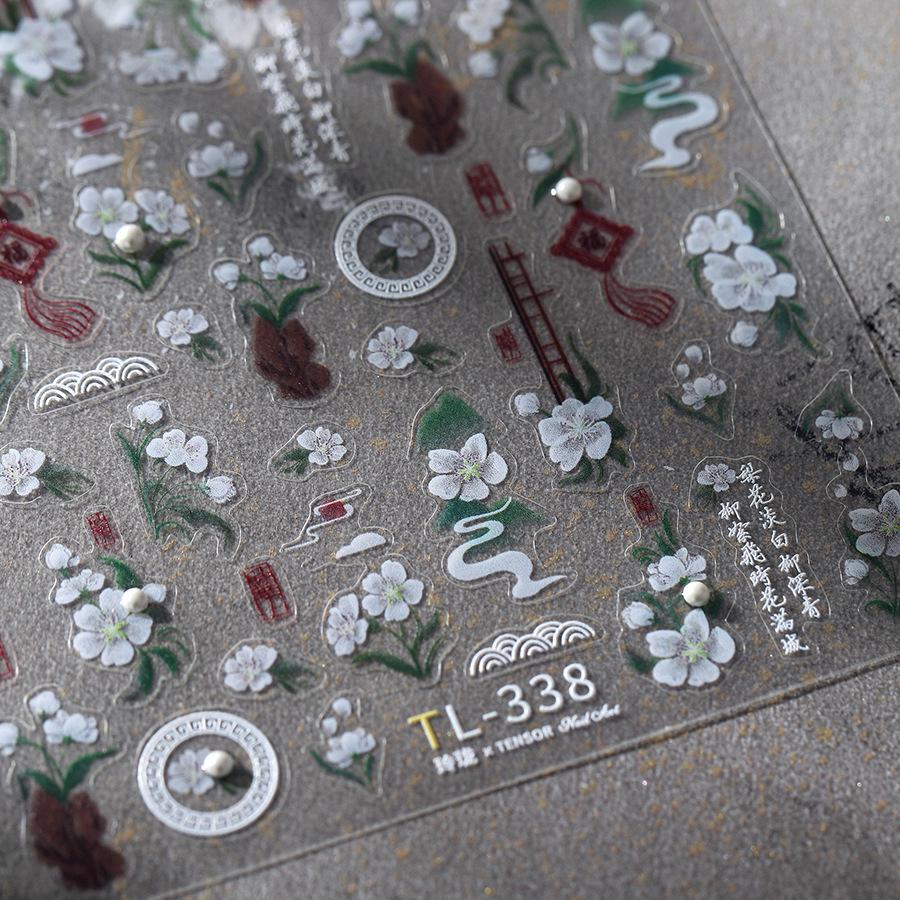 TENSOR 3D Retro Pearl Nail Art Sticker TL-338-2mm