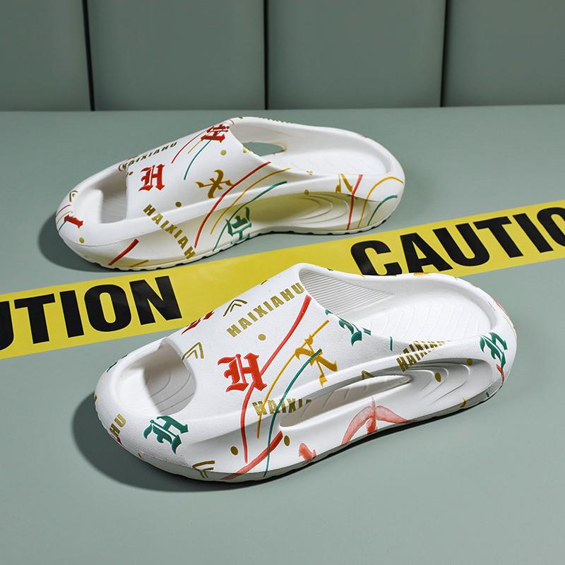 Летние мужские тапочки Летняя обувь для отдыха Мужская пляжная обувь Удобная мужская — фото 7