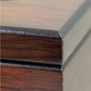 Imitation Walnut Wood Desktop Tissue Box Square Tissue Dispenser Modern Paper Storage Box  Bedroom