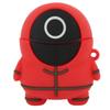 Headphone Case Cover Silicone Protective Storage Box with Keychain for IOS Wireless Earbuds