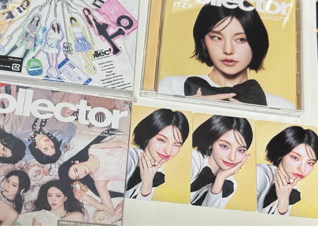 

[USED] ITZY Collector Yeji Version A Version B Version with Trading Card
