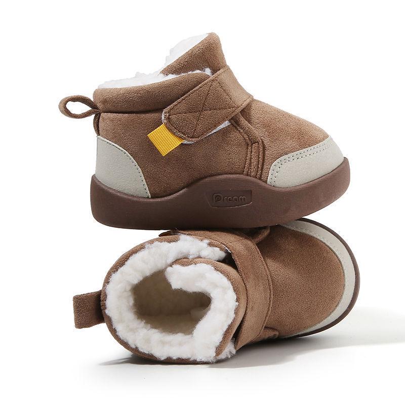 Infant & Toddler Winter Snow Boots: Warm, Thick Cotton, Low-Cut for Boys & Girls