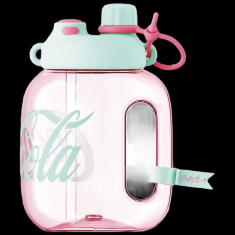 Gemige Coca-Cola Co-branded Lele Barrel Glass Cup