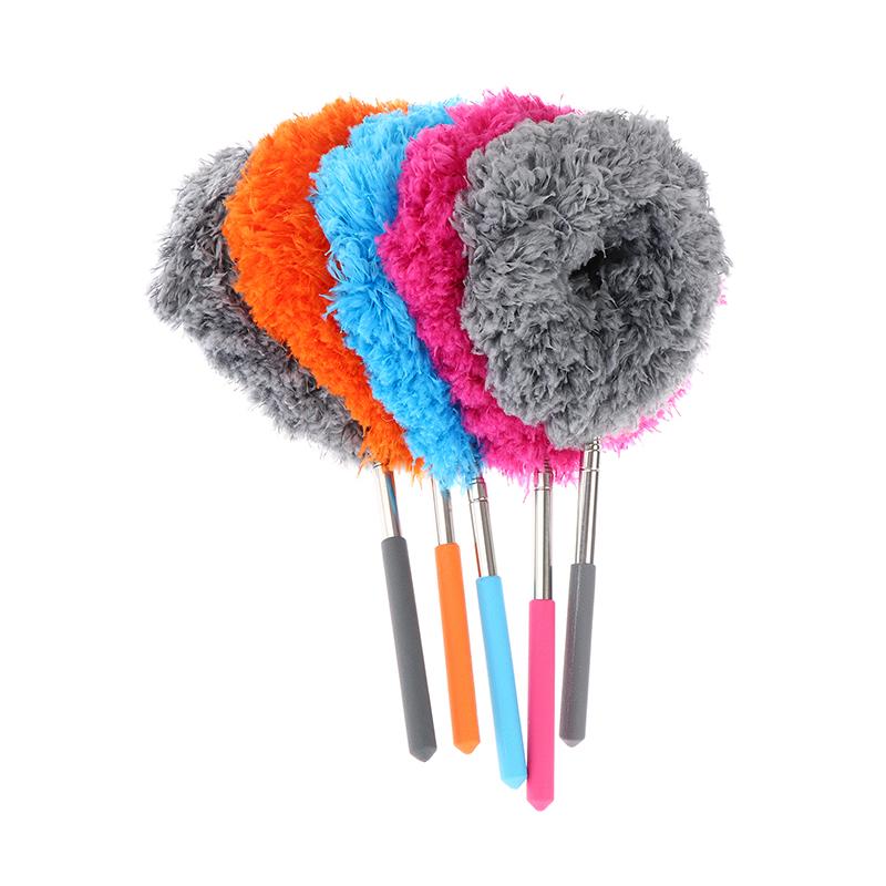 Ceiling Fan Cleaner Dusters With Extension Pole Reusable Dust Removal Brush Removable Ceiling Fan Duster Cleaning Tool
