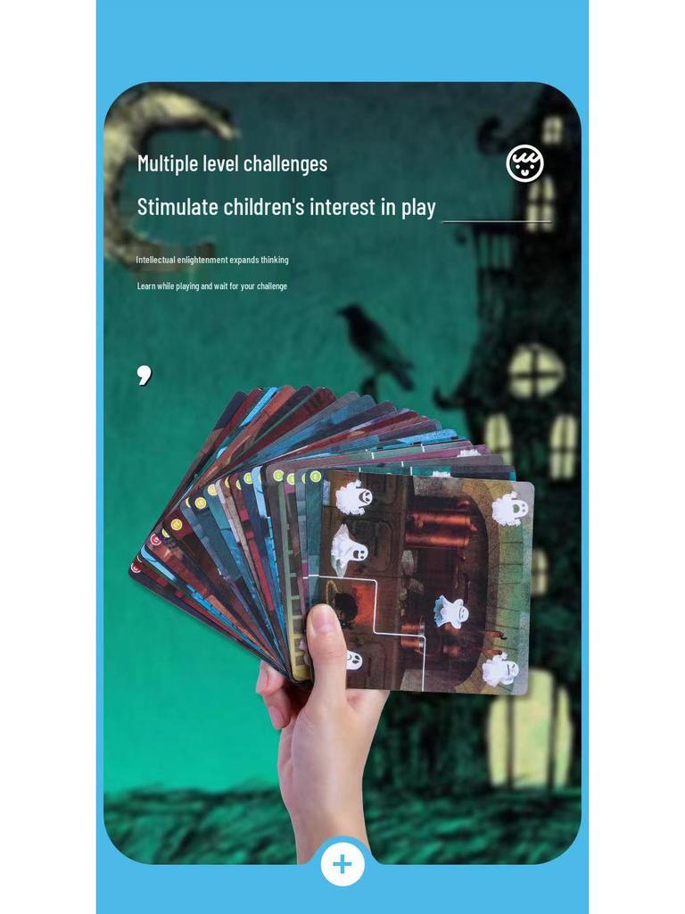 Ghost Catcher Flashlight: Demon-Catching Logic Puzzle Game for Kids Ages 3-8