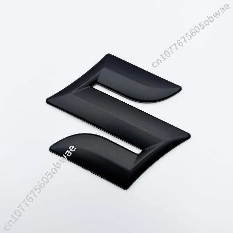Matowe czarne zamienne logo emblemat na przednią kratkę dla Suzuki Jimny JB74 2013 2021 2022 2023 2025 Logo samochodu akcesoria do kratki maski