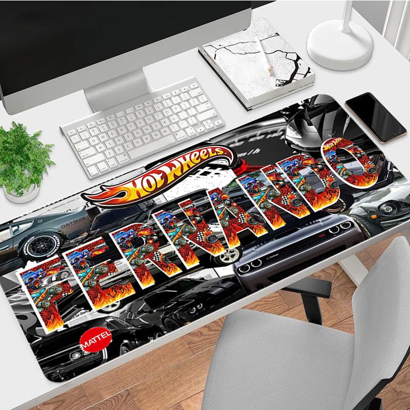 Hot Wheels Gamer Large Deskmat Mousepad Playmat Xl Keyboard Mouse Pad Gaming Desk Accessories Anime Pc Extended Pads