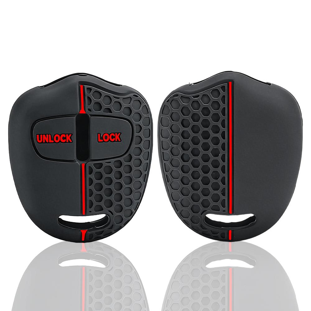 Silicone Key Case Cover Fit For Mitsubishi Evolution Lancer Ex Grandis Outlander Triton Pajero Asx Protected Fob