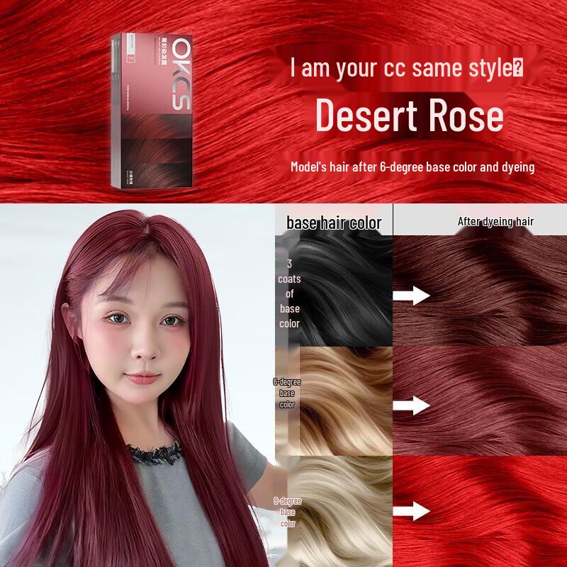 OKCS Plant Extract Grey Coverage Hair Dye