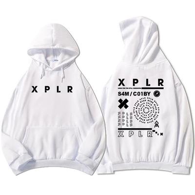 Hip Hop Streetwear Sam and Colby Xplr-r Hoodies Graphic Clothes Heavy Mental Fashion Sweatshirts Soft Hooded Men Hoodie