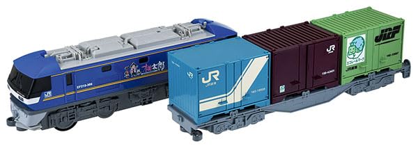 

Игрушечный звуковой поезд EF210 Момотаро с контейнерным вагоном