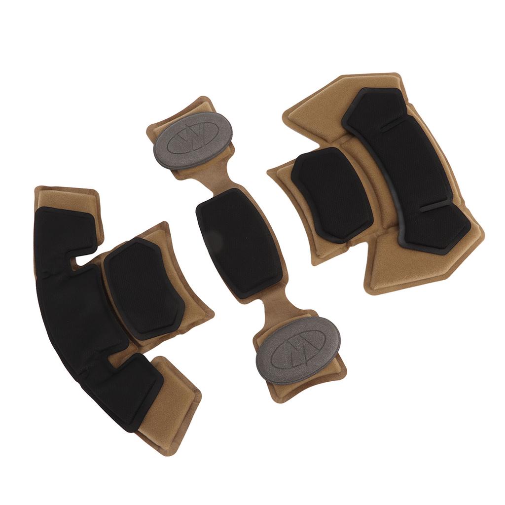 Sistema di imbottitura per elmetto da combattimento Spugna a memoria interna Pad Tappetino protettivo Accessori per imbottitura elmetto Beige