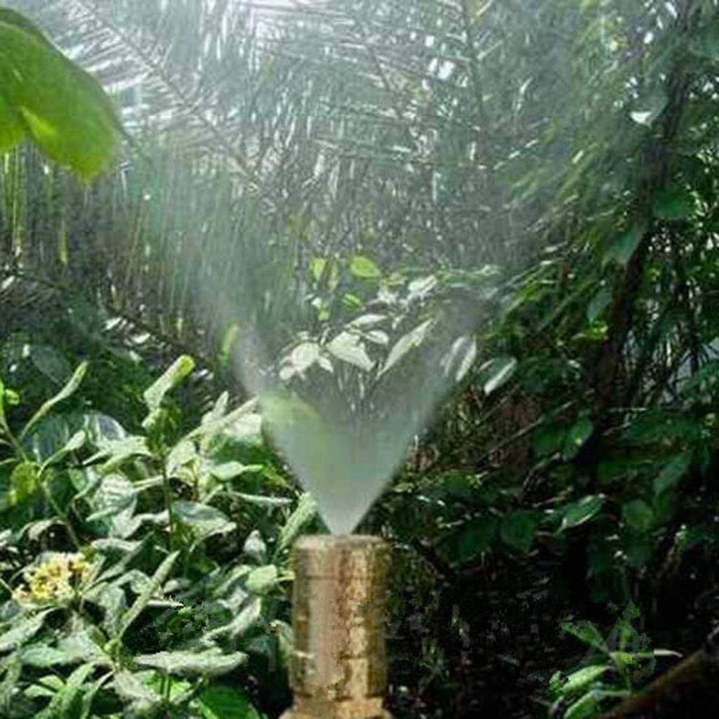 Vollkupfer Schaumsprühdüse Sprudelnde Wasserlandschaft Teich Sprühkopf