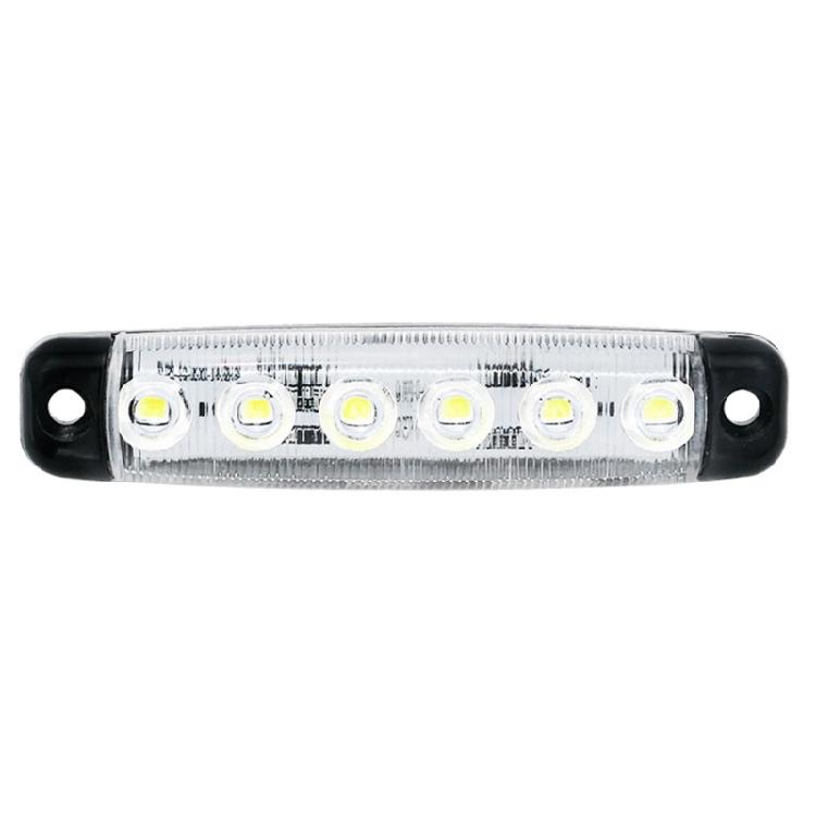 12-24V 6 LED Rear Indicator Light for Truck Trailer Side Marker Turn Signal Lamp