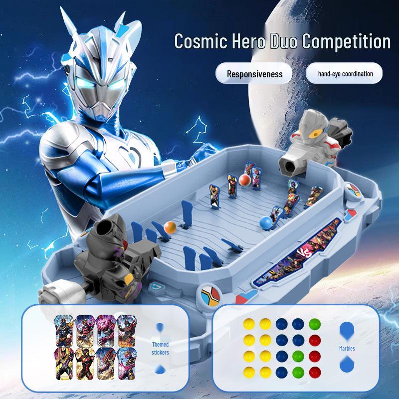 Children's Educational Pinball Shooter Game: Double Player Desktop Toy for Parent-Child Interaction