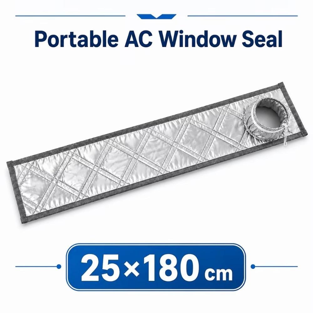 Waterproof Portable AC Window Seal Oxford Fabric Window Insulation Panel  Portable Air Conditioner