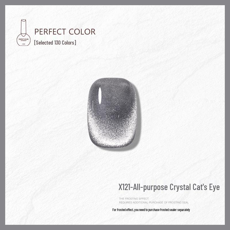 Nail Gel Polish: 130 New Nude & Bright Colors - Ice Translucent, Phototherapy, Glitter, Cat Eye Finish